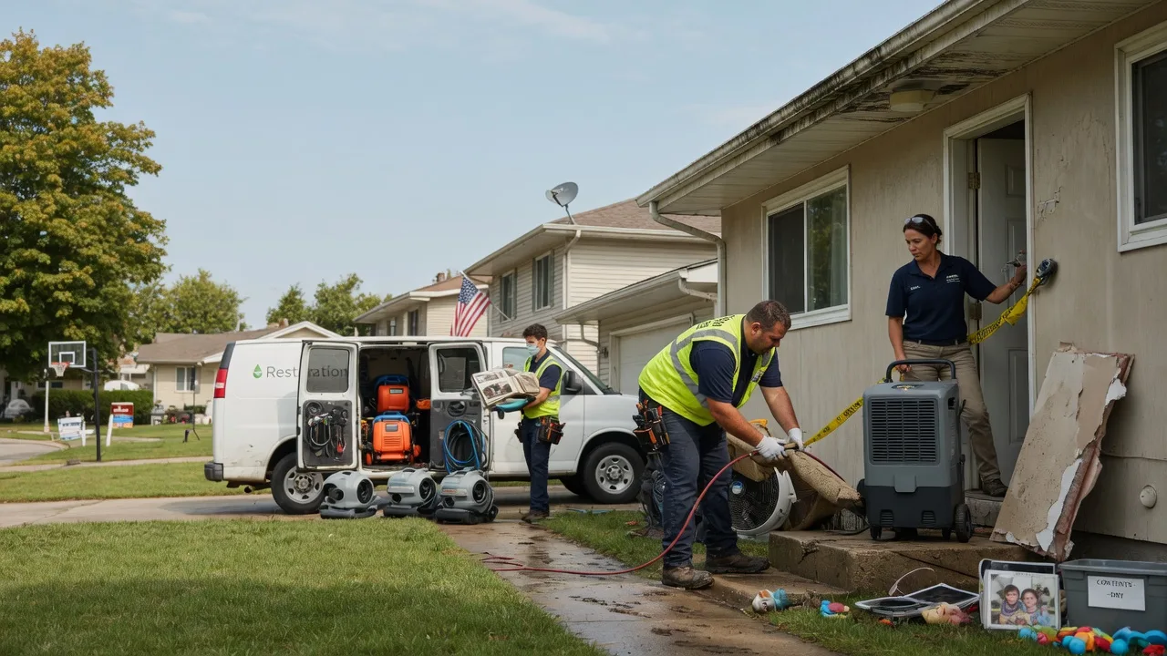 Water Damage Restoration in Waverly, IA near me